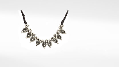 Sangeeta Boochra Silver Necklace