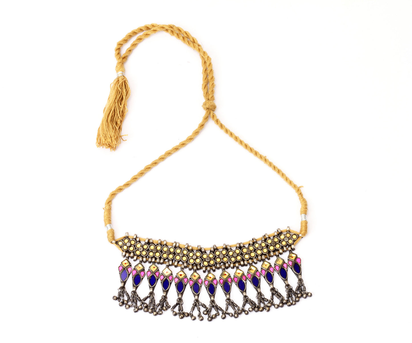 Sangeeta Boochra Silver Necklace-Necklace-Sangeeta Boochra