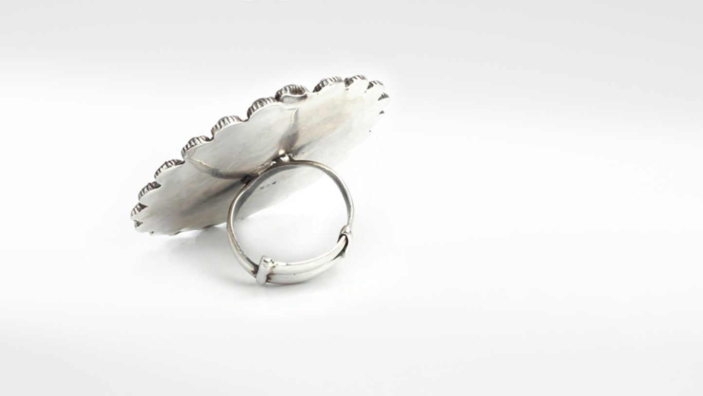 Sangeeta Boochra Silver Ring