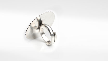 Sangeeta Boochra Silver Ring