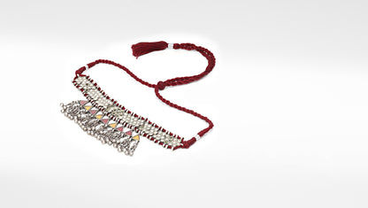 Sangeeta Boochra Silver Necklace