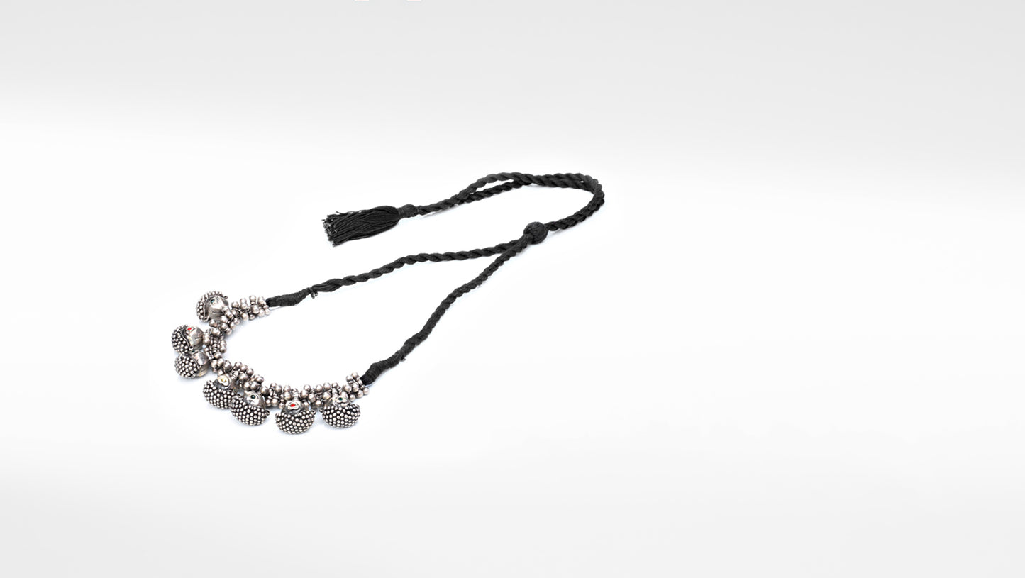 Sangeeta Boochra Silver Necklace