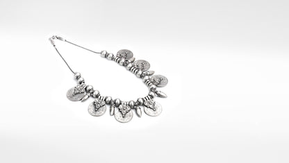 Sangeeta Boochra Silver Necklace