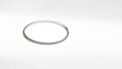 Sangeeta Boochra Silver Bangle