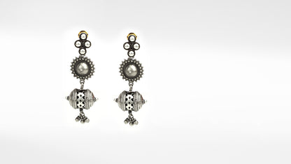 Sangeeta Boochra Silver Earrings