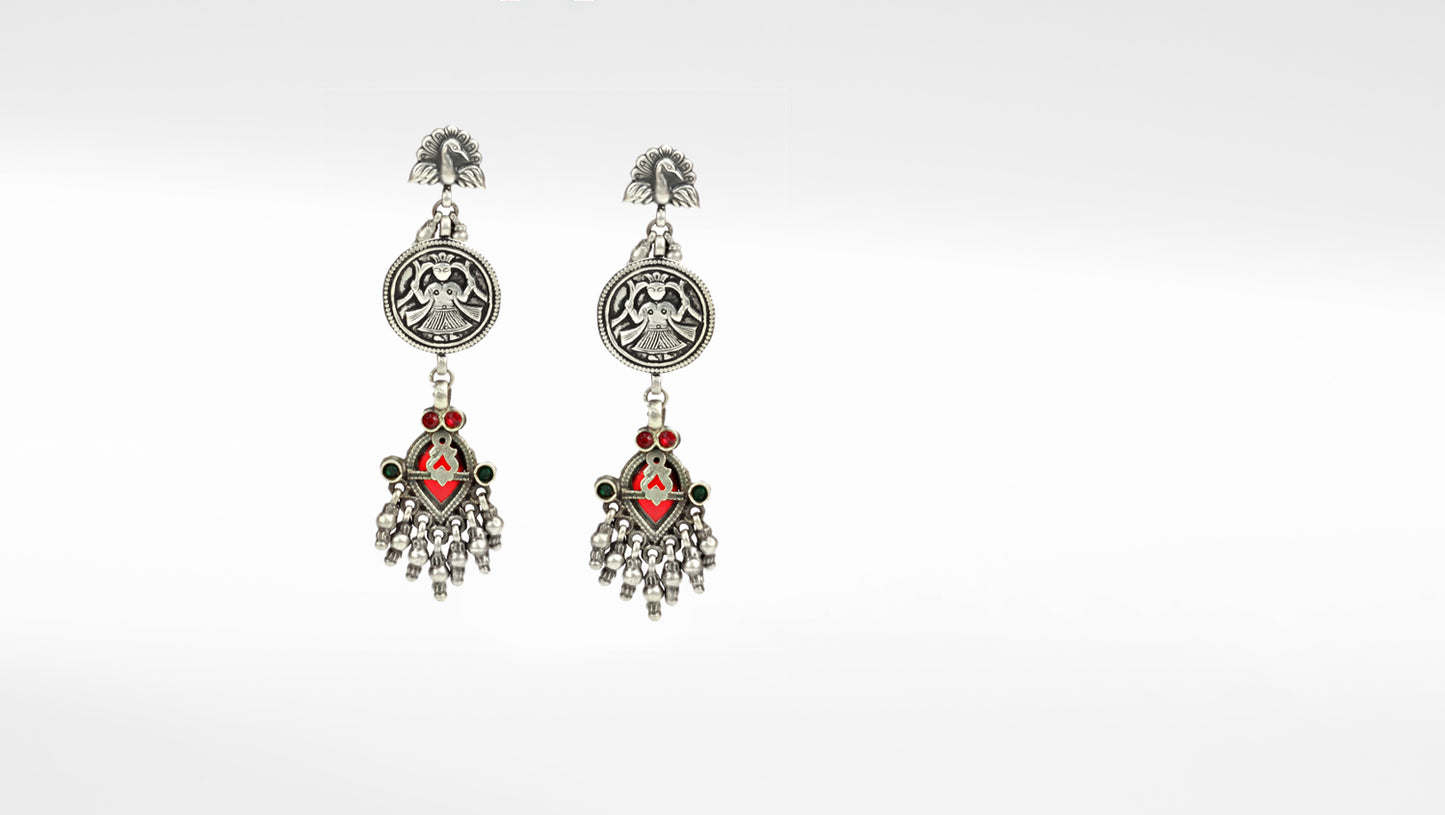 Sangeeta Boochra Silver Earrings