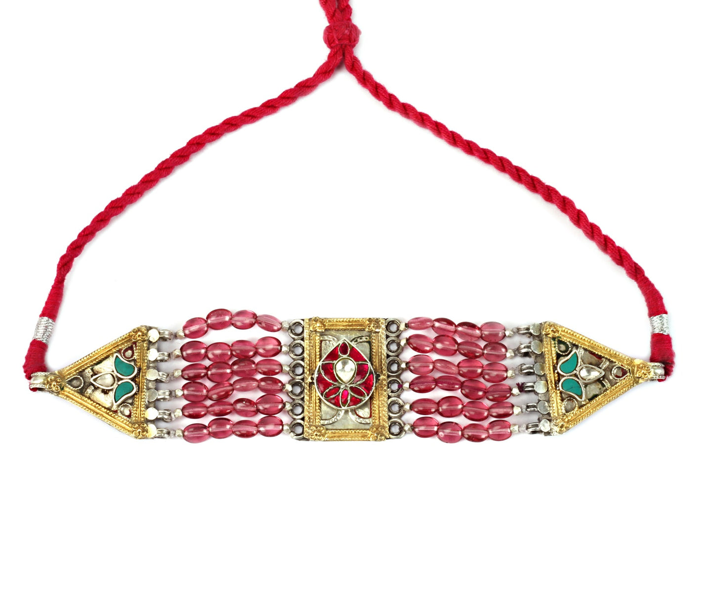 Sangeeta Boochra Silver Necklace-Necklace-Sangeeta Boochra