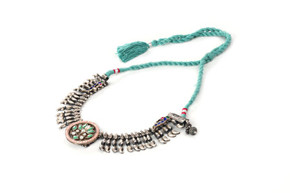 Sangeeta Boochra Silver Necklace-Necklace-Sangeeta Boochra