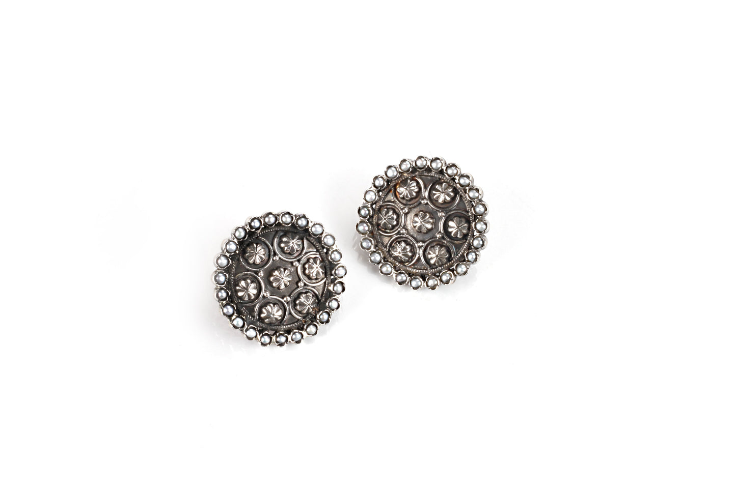 Sangeeta Boochra Silver Earrings-Earrings-Sangeeta Boochra