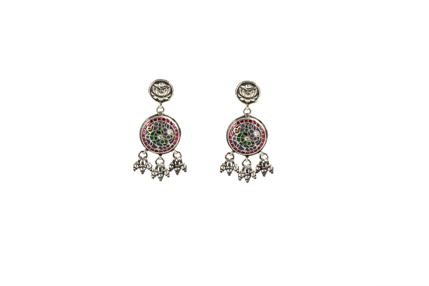 Sangeeta Boochra Silver Earrings-Earrings-Sangeeta Boochra