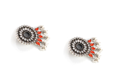 Sangeeta Boochra Silver Earrings-Earrings-Sangeeta Boochra