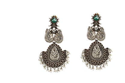 Sangeeta Boochra Silver Earrings-Earrings-Sangeeta Boochra