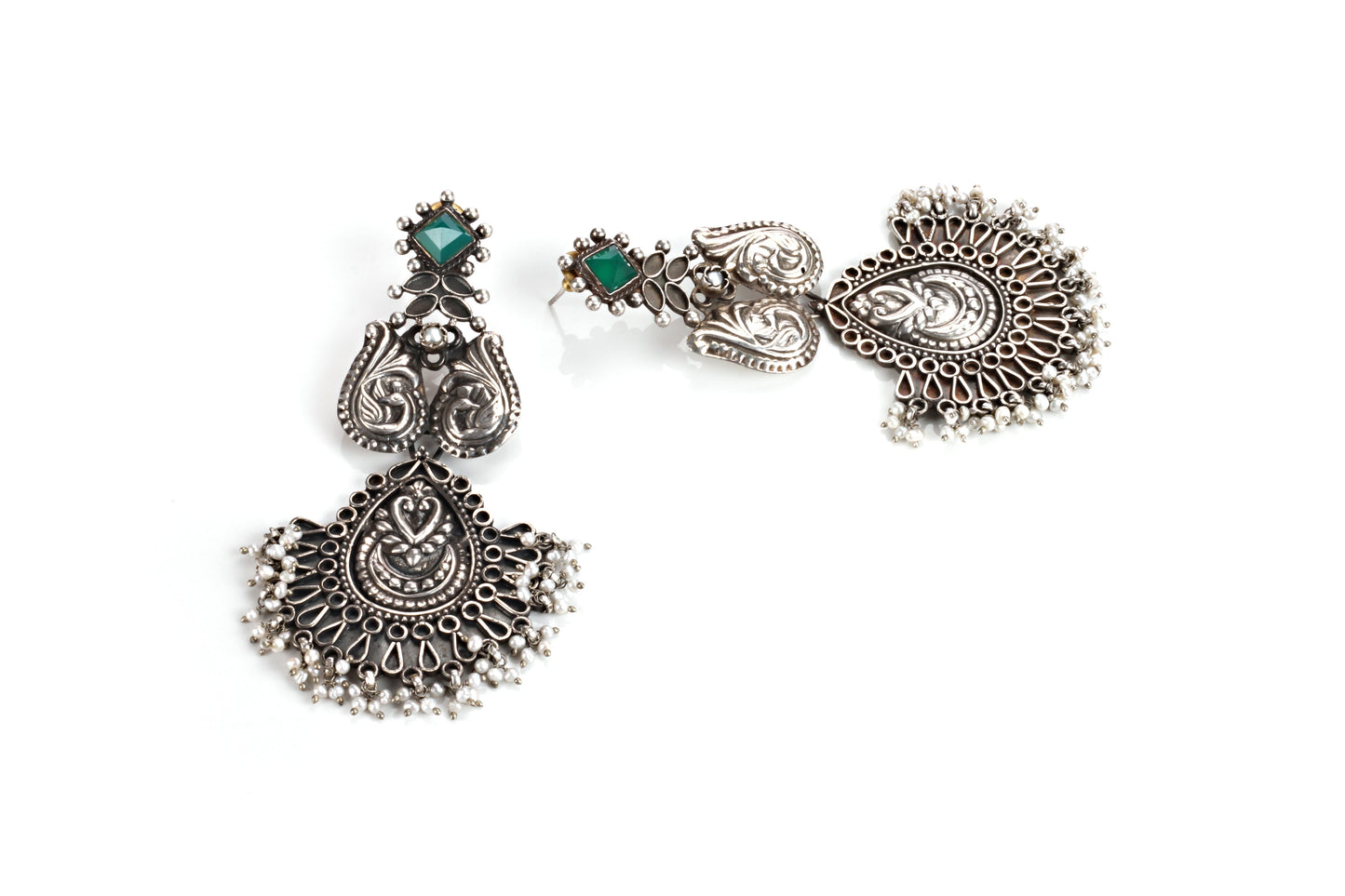 Sangeeta Boochra Silver Earrings-Earrings-Sangeeta Boochra