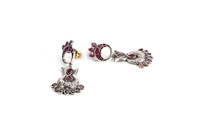 Sangeeta Boochra Silver Earrings-Earrings-Sangeeta Boochra