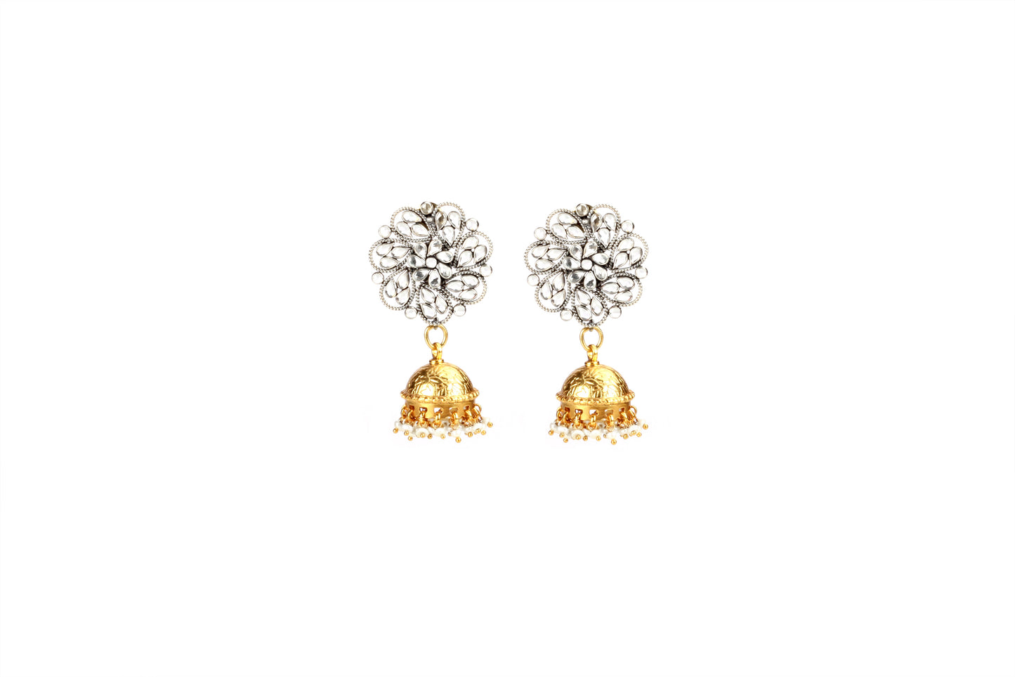 Sangeeta Boochra Silver Earrings-Earrings-Sangeeta Boochra