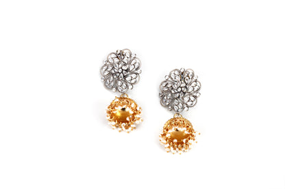 Sangeeta Boochra Silver Earrings-Earrings-Sangeeta Boochra