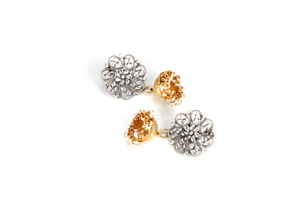 Sangeeta Boochra Silver Earrings-Earrings-Sangeeta Boochra