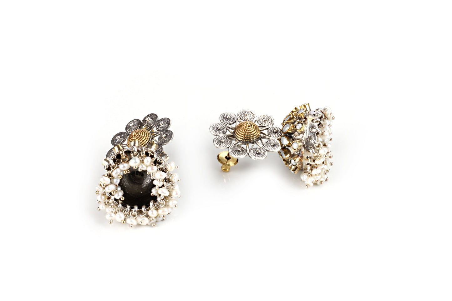 Sangeeta Boochra Silver Earrings-Earrings-Sangeeta Boochra