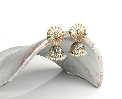 Sangeeta Boochra Silver Earrings-Earrings-Sangeeta Boochra