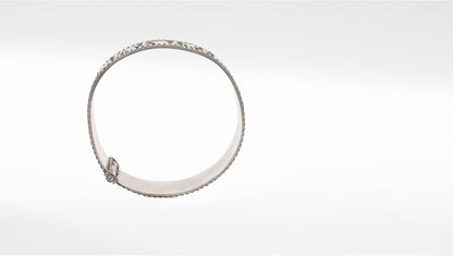 Sangeeta Boochra Tribal Silver Bracelet