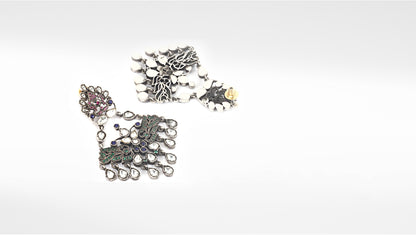 Sangeeta Boochra Tribal Silver Earrings