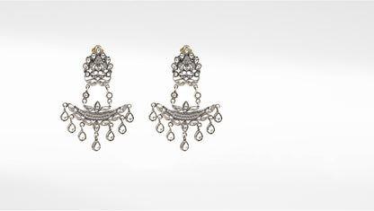 Sangeeta Boochra Tribal Silver Earrings