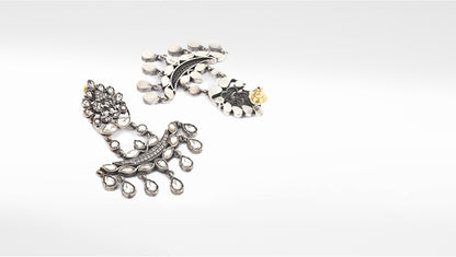 Sangeeta Boochra Tribal Silver Earrings