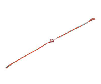 Sangeeta Boochra Silver Rakhi-Rakhi-Sangeeta Boochra