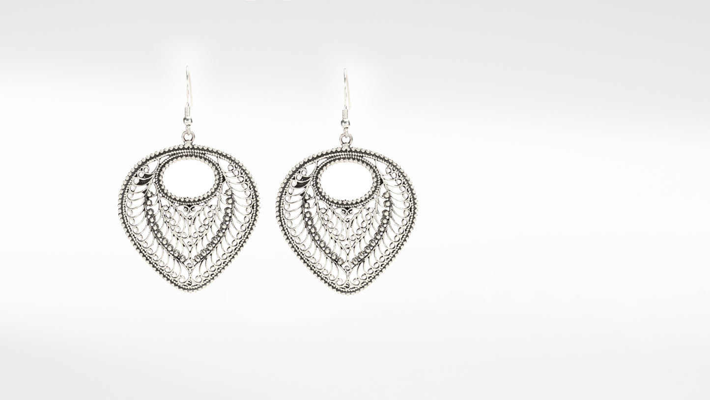 Sangeeta Boochra Silver Earrings