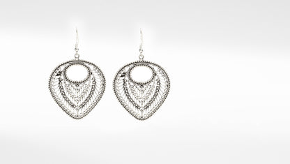 Sangeeta Boochra Silver Earrings