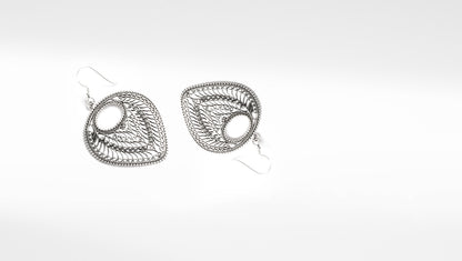 Sangeeta Boochra Silver Earrings