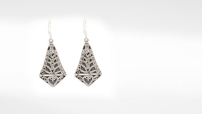 Sangeeta Boochra Silver Earrings