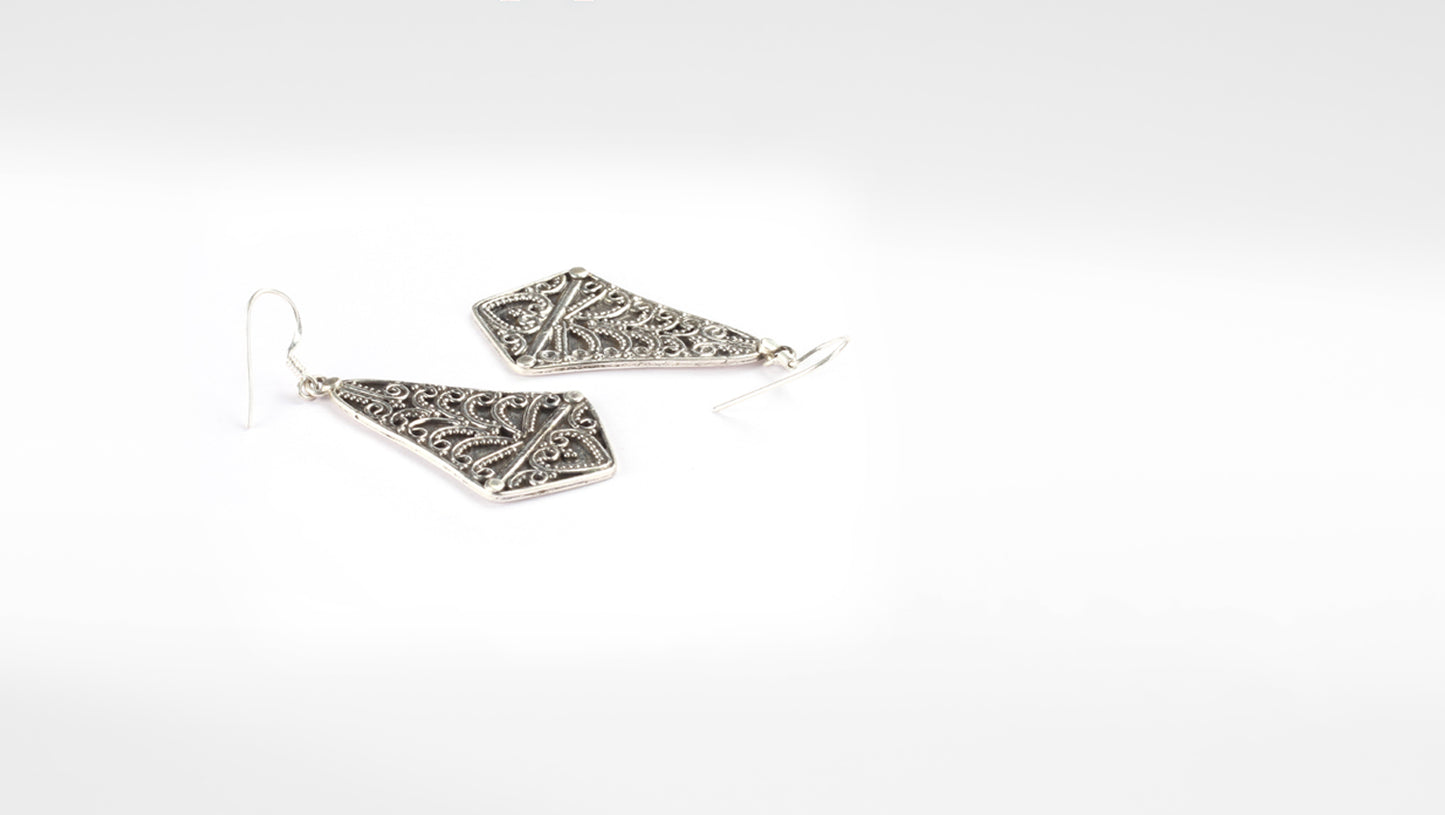 Sangeeta Boochra Silver Earrings