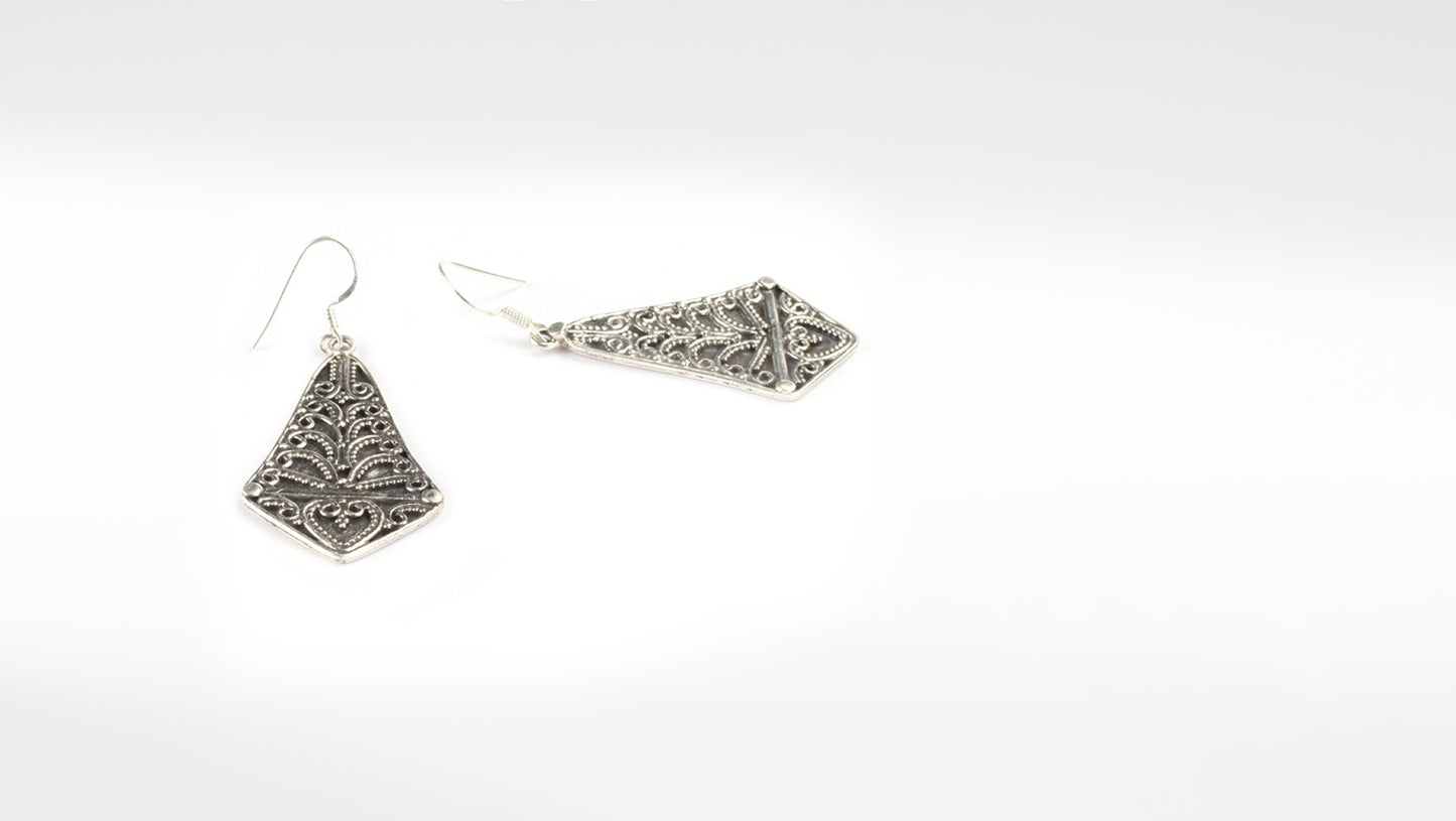 Sangeeta Boochra Silver Earrings