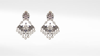 Sangeeta Boochra Tribal Silver Earrings