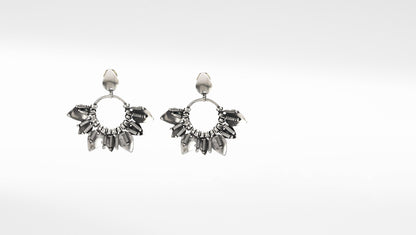 Sangeeta Boochra Silver Earrings