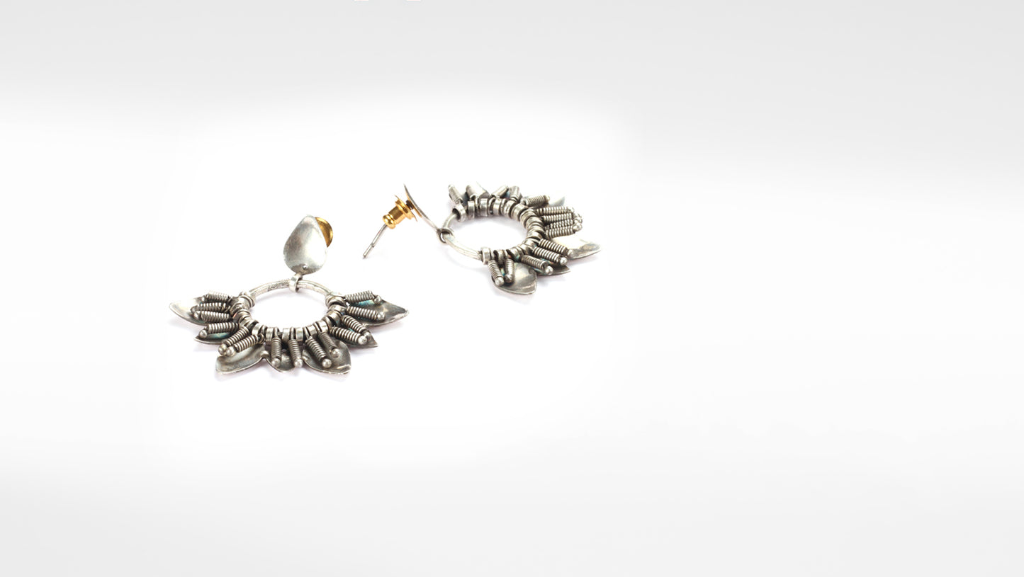 Sangeeta Boochra Silver Earrings