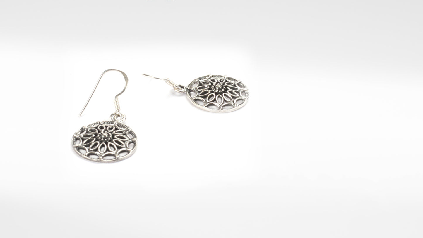 Sangeeta Boochra Silver Earrings