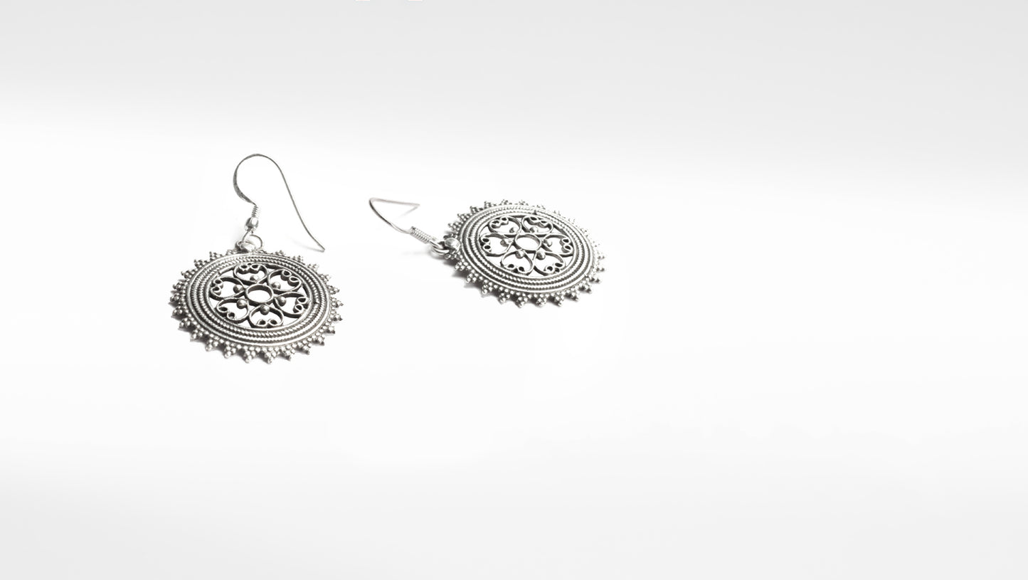 Sangeeta Boochra Silver Earrings