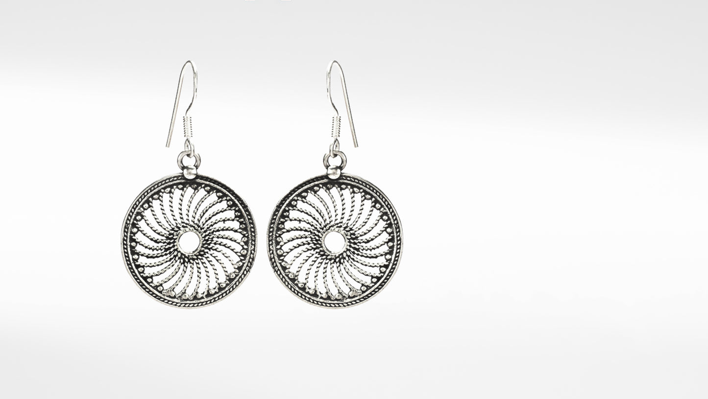 Sangeeta Boochra Silver Earrings