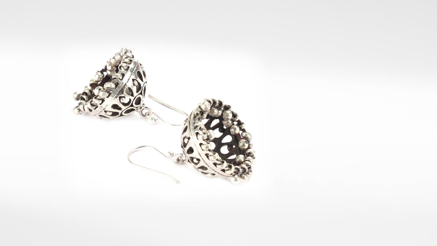 Sangeeta Boochra Silver Earrings