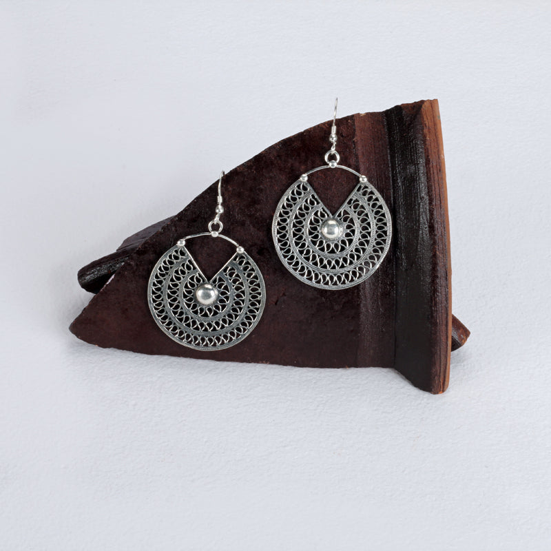 Sangeeta Boochra Silver Earrings-Earrings-Sangeeta Boochra