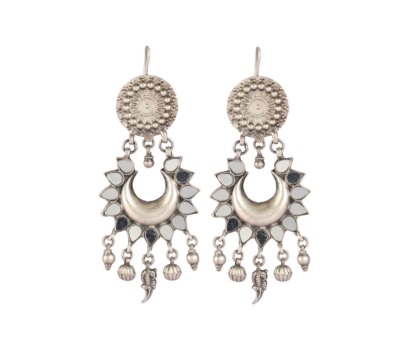 Sangeeta Boochra Silver Earrings-Earrings-Sangeeta Boochra