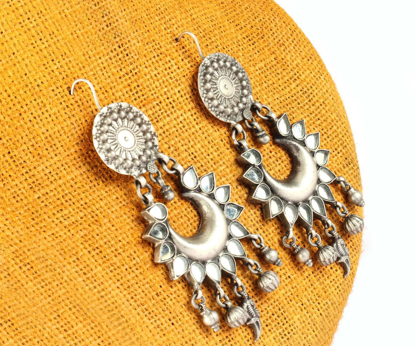 Sangeeta Boochra Silver Earrings-Earrings-Sangeeta Boochra