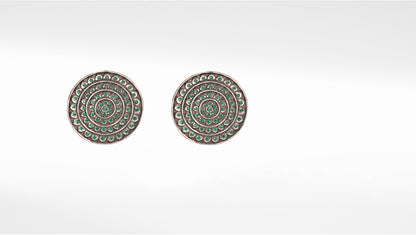 Sangeeta Boochra Tribal Silver Earrings