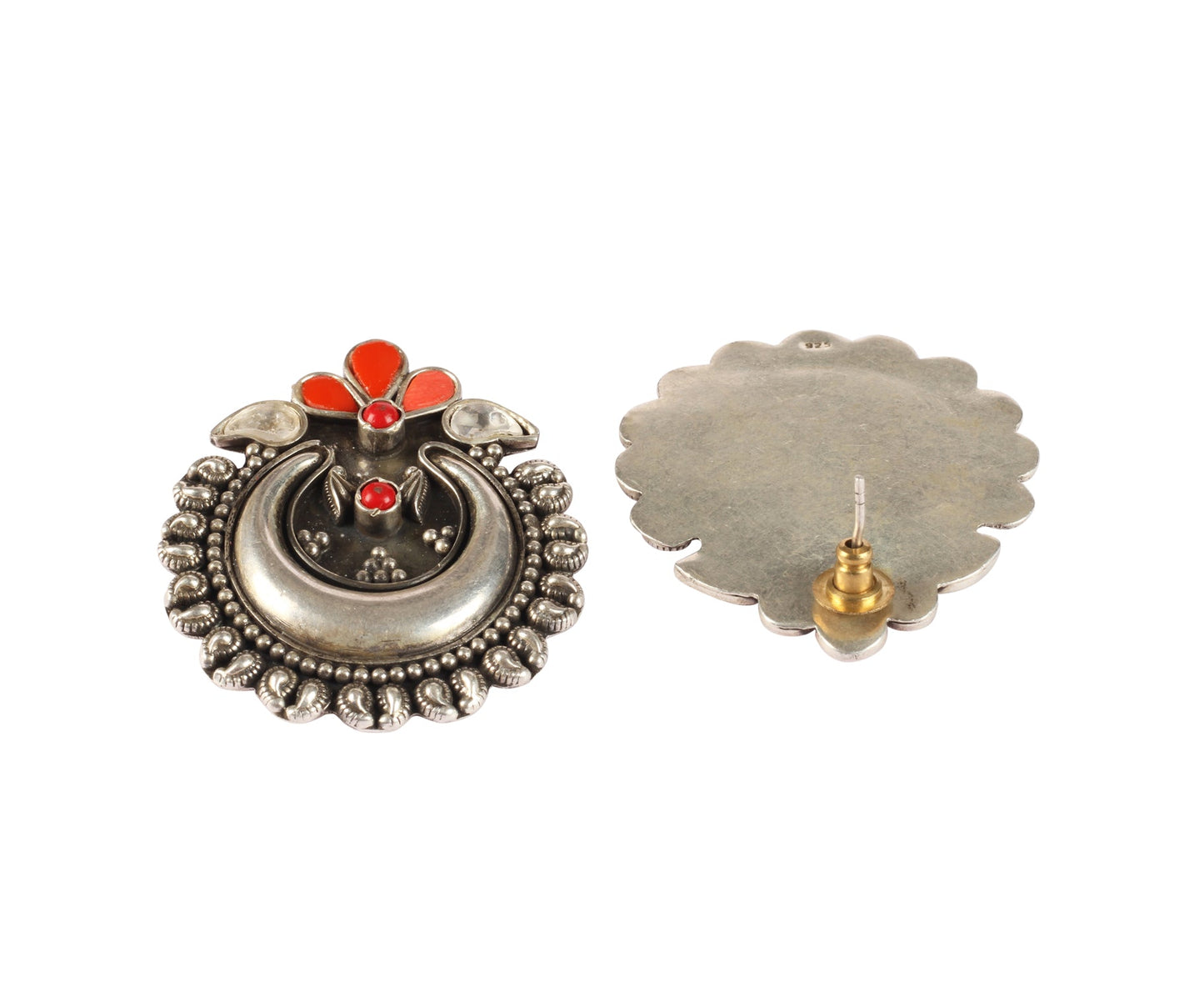 Sangeeta Boochra Silver Earrings-Earrings-Sangeeta Boochra