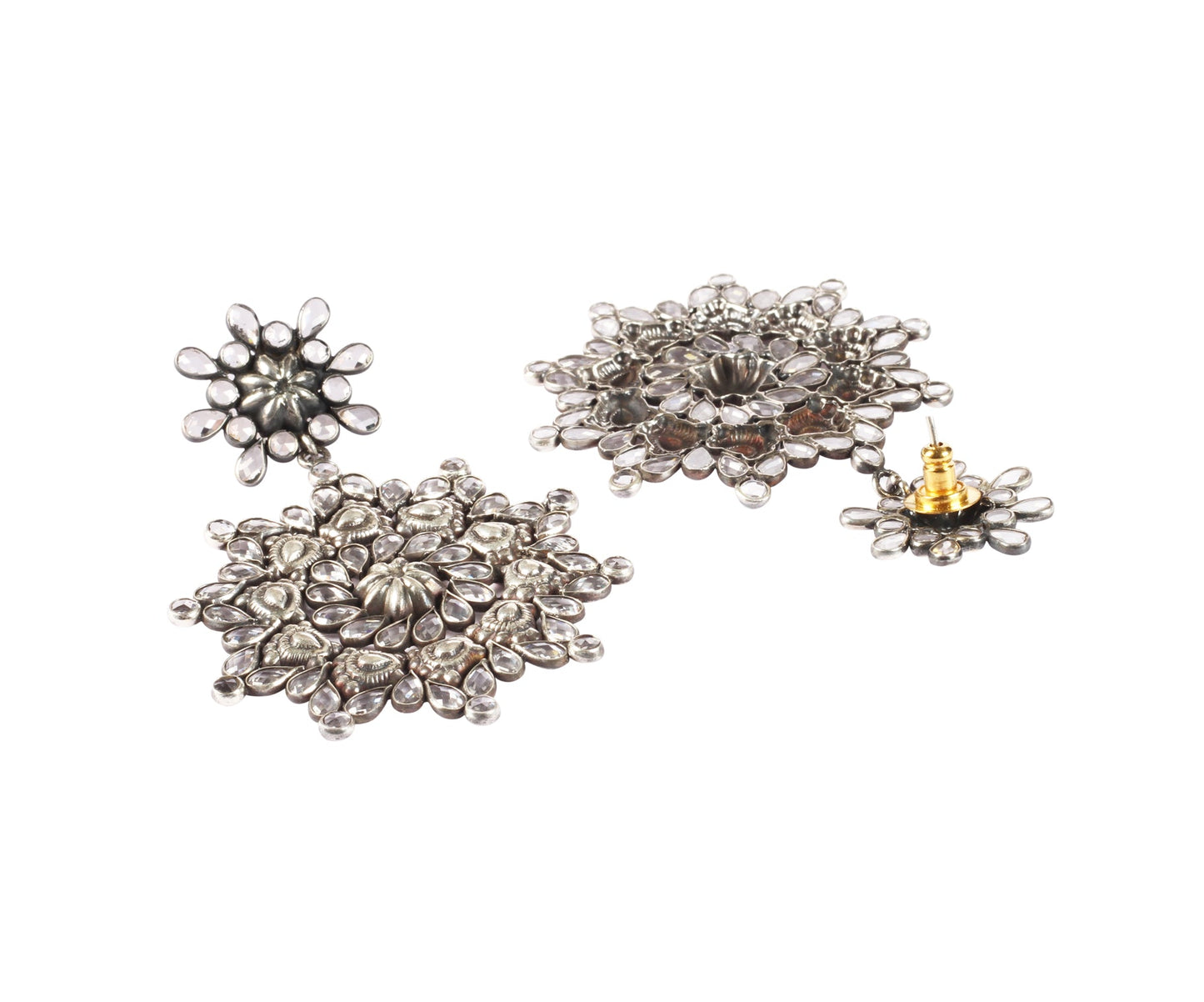 Sangeeta Boochra Silver Earrings-Earrings-Sangeeta Boochra