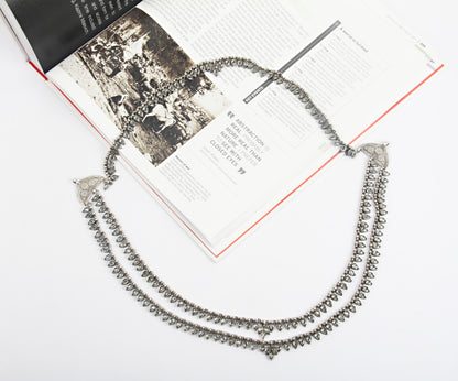 Sangeeta Boochra Tribal Silver Necklace