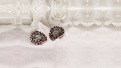 Sangeeta Boochra Silver Earrings