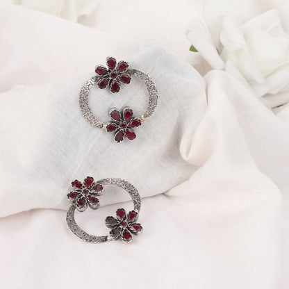 Sangeeta Boochra Silver Earrings-Earrings-Sangeeta Boochra